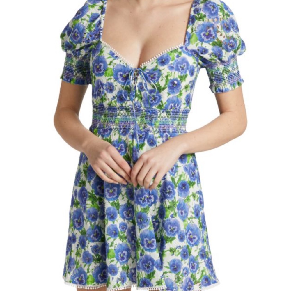 Alice + Olivia Crawford Floral Dress